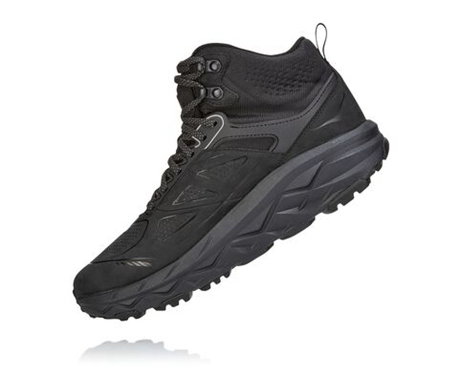 Chaussure Randonnée Hoka One One Challenger Mid Gore-Tex Homme - Noir - NBV-368721